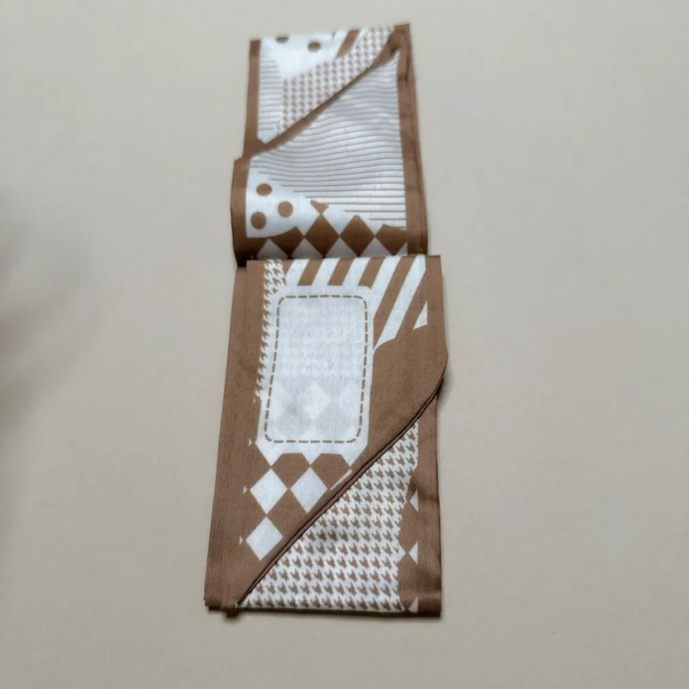 Geometric Patterned Scarf #1845